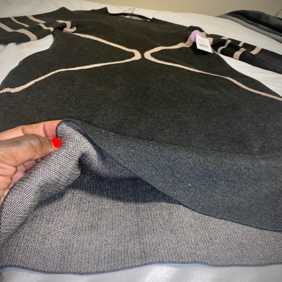 3/4 Sleeve Sweater Dress, Plus Size - Picture 5 of 8